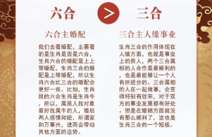 八字中的“三合六合”对命运有何影响？