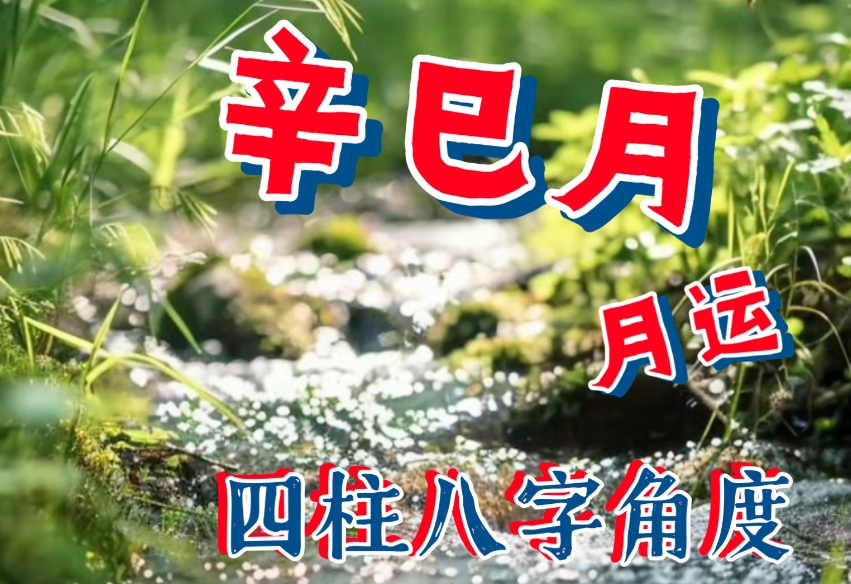 2025乙巳年辛巳月运势